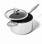 Scanpan Csp+ Stainless Steel Nonstick Saucepan With Lid 4QT New. Price: $159.00.