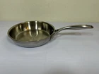 Legend 8" 3 Ply Frying Pan Skillet - Safe For All Cooktops Used. Price: $24.95.