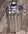 All-clad Stainless Steel Asparagus Vegetable Steamer Pot W/ Insert Used. Price: $34.87.