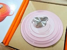 Le Creuset Baby Dutch Oven 1QT 14CM Shell Pink Bear Knob Cast Iron Pot Nib New. Price: $259.00.