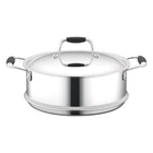 Nutrichef Steamer Insert Set, Stainless Steel With Lid For Model Number: NCSSS12 New. Price: $55.99.