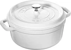 French 4-QT Cast Iron Dutch Oven Cocotte, White, Serves 3-4 New. Price: $296.99.