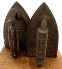 Lot Of 2 Antique Cast Sad #6 & 1-KING Door Stop Farmhouse Cottage Used. Price: $21.38.