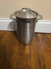 All-clad Stainless Steel Asparagus Steamer Pot Used. Price: $75.00.