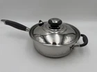 Royal Prestige 8" Kitchen Charm T-304 Stainless Skillet & Lid Used. Price: $82.49.