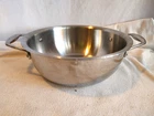 Tramontina Triplyclad Stainless 4 Qt Saucier Sauce Pan Induction Ready No Lid Used. Price: $39.99.
