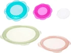 Overmatt Reusable Food Storage Cover, Set Of 5 Sizes, Stretch Silicone Multicolo New. Price: $31.08.