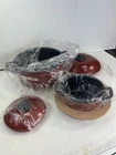 Pair Of Red Pasta Pro Pots Pans 6 Qt & 2 With Lids Oo New. Price: $27.50.