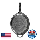 Lodge 10.25 Inch Pre-seasoned Cast Iron Stamped Skillet Signature Teardrop New. Price: $43.06.