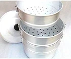 Tabakh 13" Aluminum Momos Steamer, 7.75L Capacity, Pot Cookware With Lid, New. Price: $182.28.