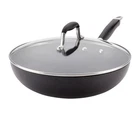 Anolon Advanced Graphite Hard Anodized Nonstick Ultimate Pan With Lid, 12-INCH New. Price: $39.95.