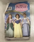Simplicity Pattern 5832 Disney Princess Costume Snow White Cinderella Ariel New. Price: $10.00.