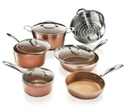 Gotham Steel 2691 Pan Set - 10 Piece New. Price: $139.00.