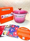 Le Creuset Rice Pot Berry Pink 20CM 2.8L 3QT Cocotte Every Copper Knob Cast Iron New. Price: $454.00.