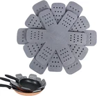 Pan And Pot Protectors, Larger & Thicker With Stars, Set Of 6 New. Price: $18.95.