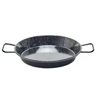 Garcima 8-INCH Enameled Steel Paella Pan, Cm, Black New. Price: $25.35.
