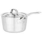 Viking Ply Stainless Steel Saucepan With Glass Lid 3.4 Qt Induction Oven Safe New. Price: $190.09.