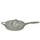 Calphalon RLT5003 Saute Pan Qt 2.8L Stainless Steel All Cook Surfaces With Lid Used. Price: $28.88.