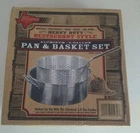 New Braunfels Restaurant Style Gallon Aluminum Pan & Basket Set #10501230. Price: $15.00.