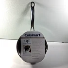 Cuisinart Chef's Classic Stainless Steel Qt. Easy Pour Saucepan Model 735-106P New. Price: $19.99.