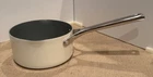 Figmint Nonstick 1/2 Qt. White Ceramic Coated Aluminum Saucepan, Clean! Used. Price: $20.00.