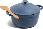 Our Place -the Perfect Pot W/lid 5.5 Qt Nonstick Ceramic Bluesalt Color New. Price: $72.00.