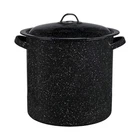 Granite Ware 15.5 Qt Stock Pot With Lid, Enameled Steel Perfect For New. Price: $42.00.