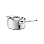 All-clad D5 5-PLY Stainless Steel Saucepan W/lid 2.8L New. Price: $214.08.