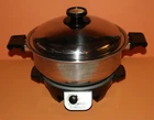 Kitchen Craft 6 Quart Stainless Steel Electric Slow Cooker W/ Base Lid Used. Price: $225.00.