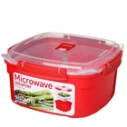 Sistema Microwave Steamer With Removable Basket 2.4 Bpa-free Red New. Price: $37.21.