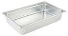 Winco Anti-jamming Steam Pan, Full-size X 4" Deep, Stainless Steel New. Price: $27.99.