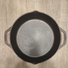 Lodge Usa 1896 Pre-seasoned Cast Iron Skillet Dual Assist 12 Inch, Black 10SKL Used. Price: $28.00.