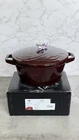 Staub Cast Iron Dutch Oven 24 Dragon Bring Your Love To The Table Grenadine New. Price: $429.99.