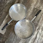 The Vollrath 67737 1/2 Quart Aluminum Saut Pan, Used Good Condition. Price: $75.00.