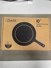 Cooklife 10 Inch Lightweight Pre-seasoned Cast Iron Skillets With Handle Cover New. Price: $55.99.