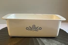 Corning Ware Pyrex Blue Cornflower 11 Inch Loaf Pan P-315 2QT Baking Bread Used. Price: $23.99.