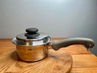 Saladmaster System 7 TP304-316 Stainless Steel 1.5 Quart Saucepan With Lid Used. Price: $75.00.