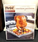 Brand New! Factory Sealed! Parini Grill Masters Stainless Steel Chicken Roaster!. Price: $29.99.