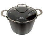 Ninja Foodi Neverstick 6.5 Qt Induction-safe Nonstick Pot & Glass Lid As-is Used. Price: $35.56.