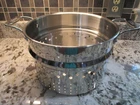 All-clad Stainless Steel Steamer Insert Pan For 8 Quart Stock Excellent Used. Price: $35.99.