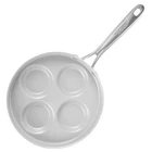 Techef Ceraterra Ceramic Nonstick 4-CUP Egg Frying Pan (pfas, Ptfe, And Pfo... New. Price: $53.44.