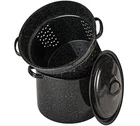 Granite Ware Blancher Stock Pot Strainer 7.5 Quart 3-PIECE Set Drainer Canning New. Price: $37.97.