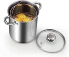 Cook Home Deep Fryer Pot, Japanese Tempura Small 4 Quarts, Stainless Steel New. Price: $64.98.