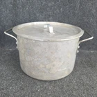 Vintage Mirro Aluminum 9 Qt. Stock Pot W/lid, Usa Made. Kitchen Wear Cook Used. Price: $14.99.