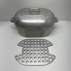 Wagner Ware Sidney-o- Magnalite 13 Qt Roaster W/ Lid & Trivet Dutch Oven 4267-M Used. Price: $239.99.