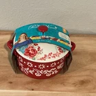 Pioneer Woman Fancy Flourish Mini Cocotte Lid 1 Quart Red Brand New. Price: $24.95.