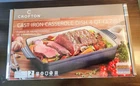 Brand New! Crofton 4 Quart Cast Iron Casserole Dish W/handles & Recipes Aldi Nib. Price: $35.95.
