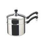 Farberware Classic Stainless Steel Covered Saucepan With Boiler 2 Qt New. Price: $60.98.