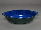 Denby Metz Stoneware England Blue Green Augratin Casserole Dish Used. Price: $24.99.
