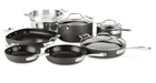 All-clad Essentials Hard Anodized Nonstick Cookware Set 10 Piece Oven Safe 350F New. Price: $199.00.